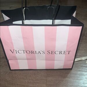 Victoria's Secret Pink Striped Bag